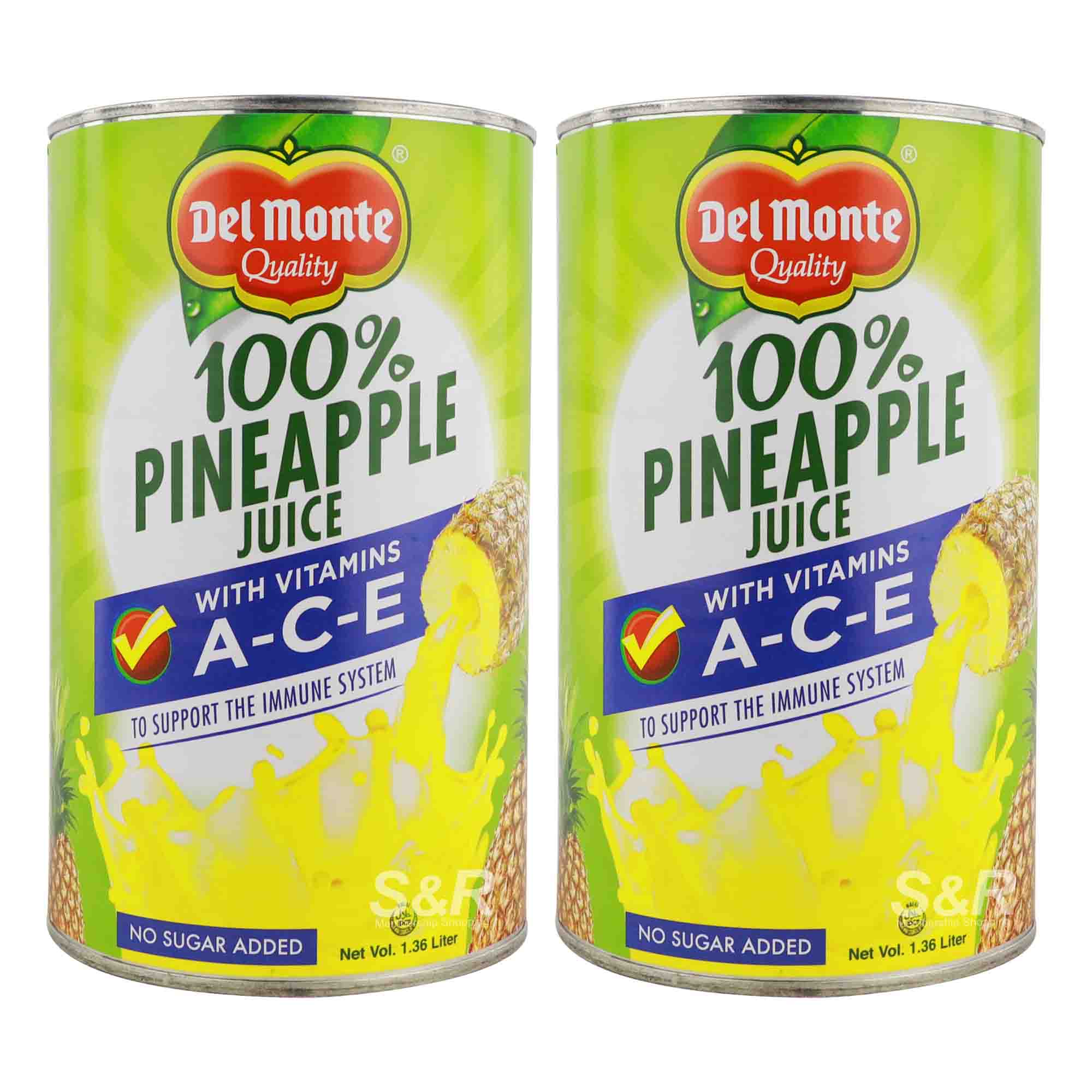 Del Monte Pineapple Juice 2/1.36L